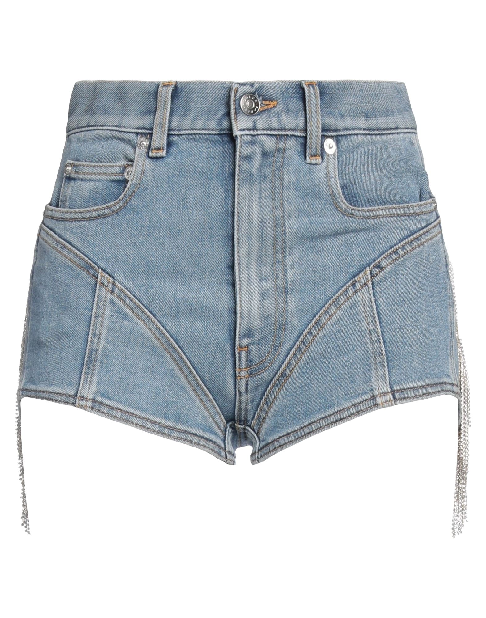 MUGLER Jeansshorts Damen Blau von MUGLER