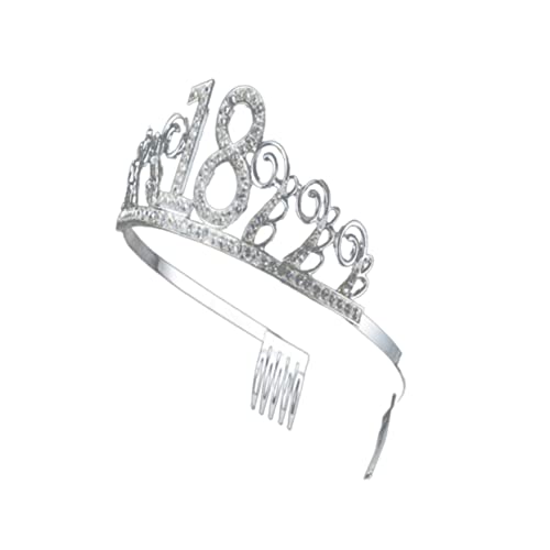 MUSISALY Geburtstag 18 Jahre Alt Legierung Strass Kopfbedeckung Mode Haar-accessoires Für Mädchen MUSISALY Geburtstag 18 Jahre Alt Legierung Strass Kopfbedeckung Mode Haar-accessoires Für Mädchen von MUSISALY