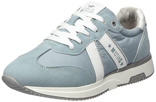 Mustang Damen 1418-303 Sneaker, himmelblau, 38 EU von MUSTANG