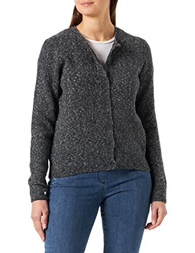 MUSTANG Damen Dana Fine Cardigan Strickjacke, Caviar 4132, XS von MUSTANG