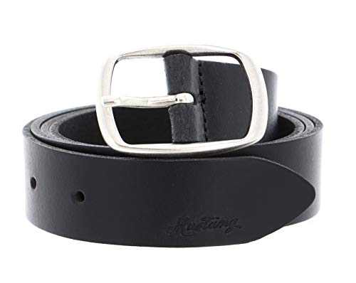 MUSTANG Leather Belt 3.0 W100 Black von MUSTANG