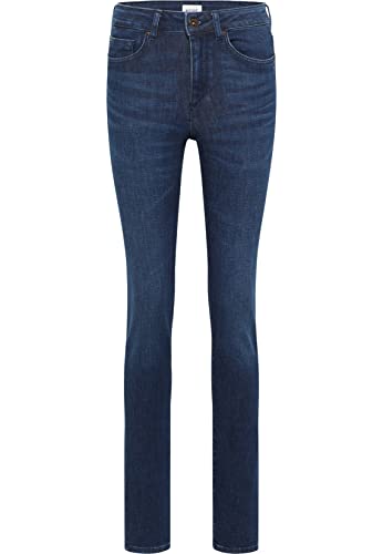 MUSTANG Damen Jeans Shelby Slim Fit - Blau - Deep Blue Denim W25-W34 Stretch, Größe:32W / 30L, Farbvariante:Deep Blue Denim 5000 802 von MUSTANG