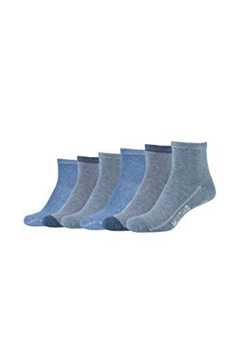 MUSTANG Damen Kurzsocken 6er Pack 35/38 stone mix von MUSTANG