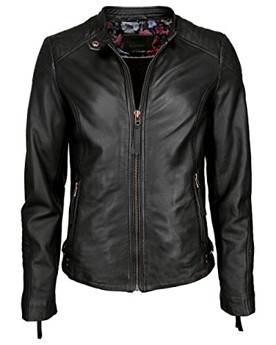 MUSTANG Damen Lederjacke 31019268 Schwarz XS von MUSTANG