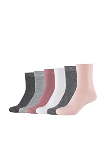 MUSTANG Damen Socken 6er Pack 39/42 rosette von MUSTANG