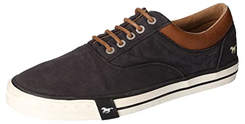 MUSTANG Herren 4072-312-9 Sneaker, Schwarz (Schwarz 9), 45 EU von MUSTANG