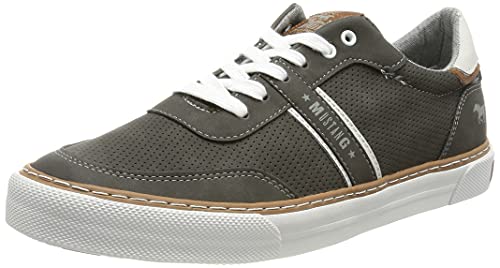 MUSTANG Herren 4163-301 Sneaker, Dunkelgrau, 42 EU von MUSTANG