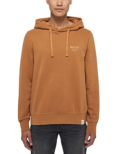 MUSTANG Herren Bennet HD GD Kapuzenpullover, Brown Sugar 3132, XXL von MUSTANG