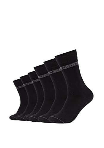 MUSTANG Herren Socken 6er Pack 39/42 black von MUSTANG