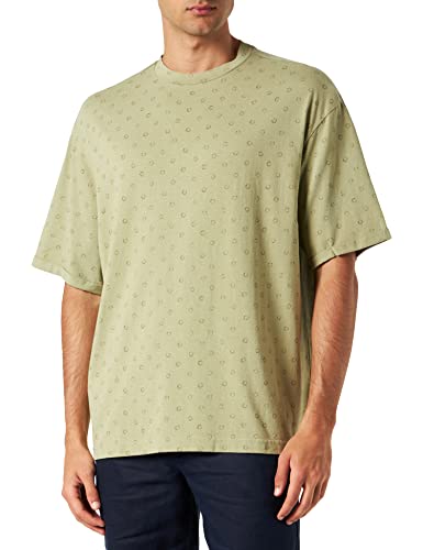 MUSTANG Herren Style Aidan C AOP T-Shirt, Indigo Dots 6205 12417, XXL von MUSTANG