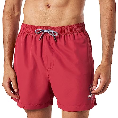 MUSTANG Herren Style Simon Swim Trunks Shorts, Earth Red 8269, S MUSTANG Herren Style Simon Swim Trunks Shorts, Earth Red 8269, S von MUSTANG