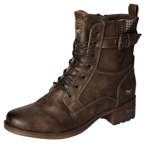 Mustang Damen 1197-553 Stiefelette, Dunkelbraun, 38 EU von MUSTANG