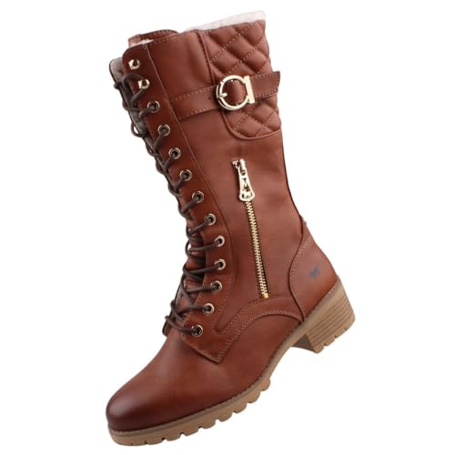 Mustang Damen 1398-512 Chelsea-Stiefel, Cognac, 37 EU von MUSTANG