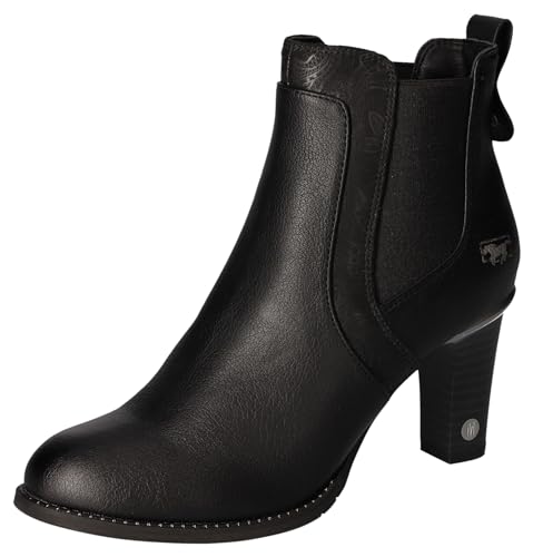 Mustang Damen 1470-511 Stiefelette, schwarz, 37 EU von MUSTANG