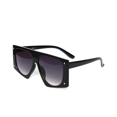 MUTYNE Leoparden-Sonnenbrille für Damen, sexy, übergroße Sonnenbrille für Herren, UV400, Farbverlauf, Steampunk-Brille, 4 von MUTYNE