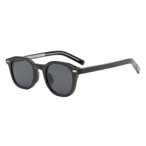 MUTYNE Quadratische Sonnenbrille aus Acetat, Uv400, grün, braun, Retro-Sonnenbrille für Damen, Sommerstil, schwarz, Einheitsgröße von MUTYNE