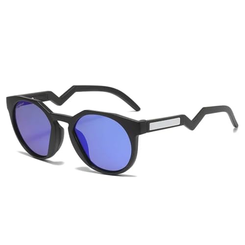 MUTYNE Sonnenbrille Herren Damen Luxus Runde Sonnenbrille UV400 Shades Brillen,C,6,Einheitsgröße von MUTYNE