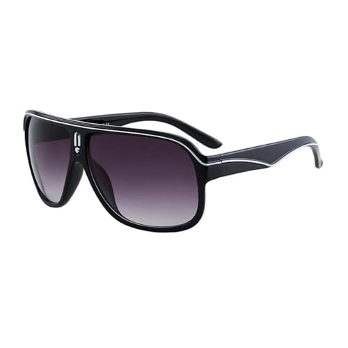 MUTYNE Sonnenbrille für Herren, Vintage, Retro, quadratisch, Vintage, Retro, Damen, Punk, groß, quadratisch, übergroß, bunt, für Outdoor-Sport, Autofahren, 1 von MUTYNE