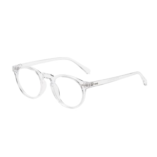 Sonnenbrille Für Männer Mode Fahren Runde Sonnenbrille Für Frauen Uv400 Grün Braun Sommer Zubehör,transparent,Einheitsgröße von MUTYNE