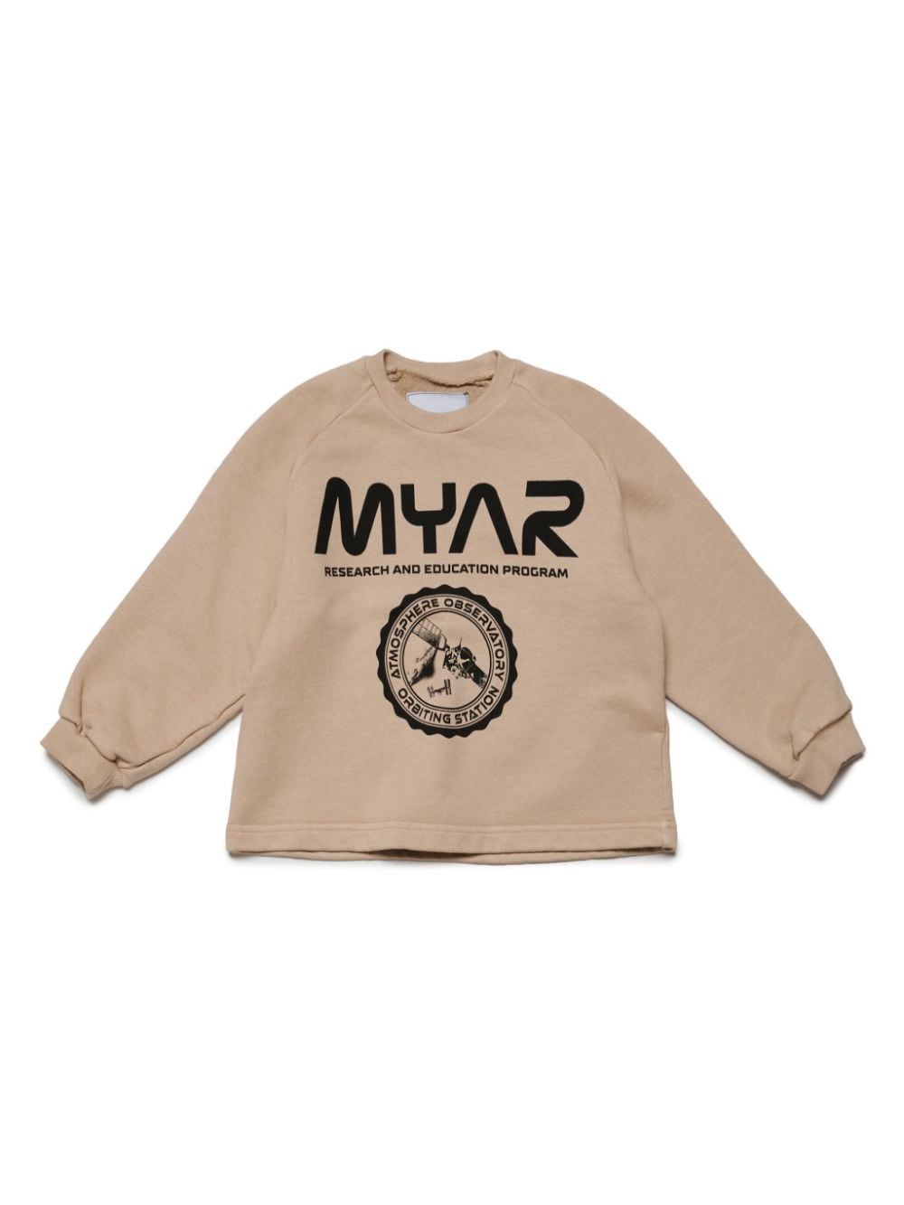 MYAR KIDS Sweatshirt mit Atmosphere Observatory-Print - Nude von MYAR KIDS