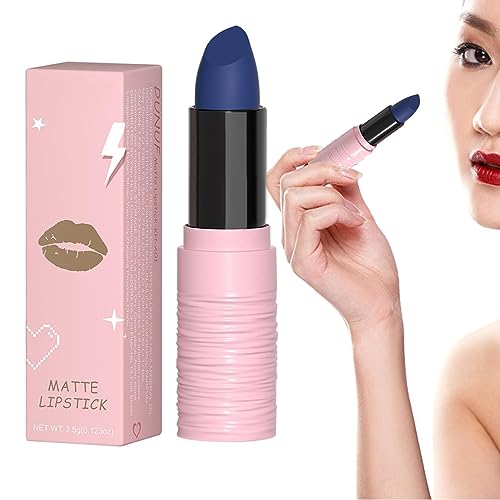 Matter Lippenstift - Wasserfestes 6-Farben-Matt-Lippenstift-Set - Frauen feuchtigkeitsspendender Halloween-Lippenstift für Cosplay-Party Greatideal von MYJIO