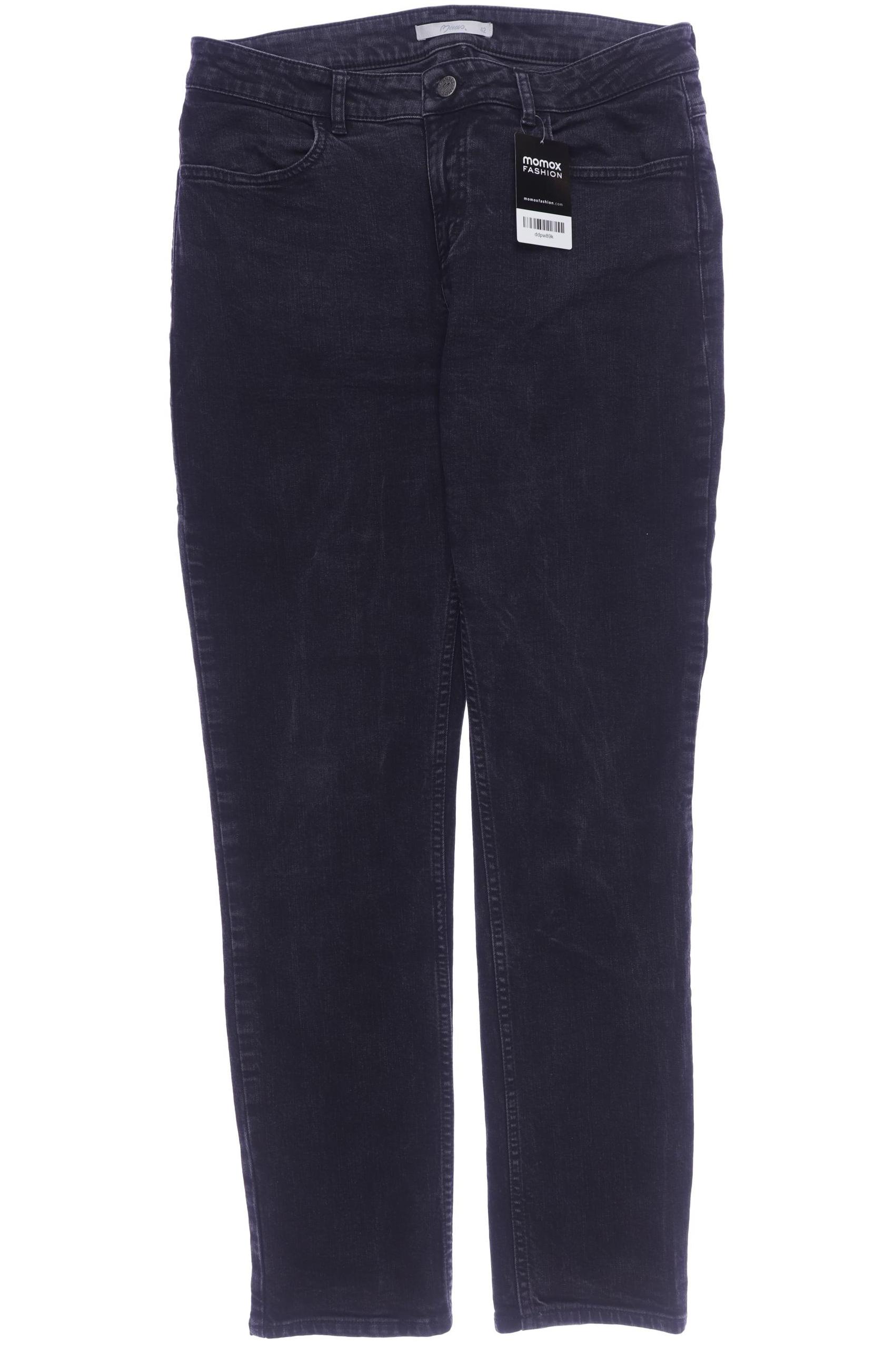 Maas Damen Jeans, schwarz, Gr. 42 von Maas