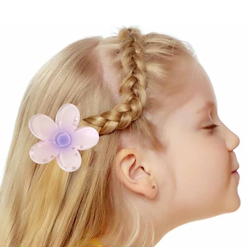 Bunte Blumenklammer für Damen, Haarspangen, Kieferclip, Haarspange für Mädchen, Haarstyling-Zubehör, leichte Haarspange von Mabta