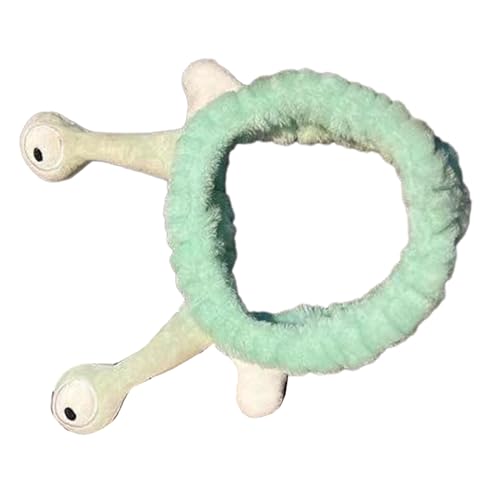 Cartoon Plüsch Hairhoop Schnecke Stirnband Weihnachten Party Kopfschmuck Mädchen Gesicht Waschen Stirnband Kinder Lustige Kopfstücke Elastische Haarschmuck Make-up Haarband Gesicht Waschen Haarband von Mabta