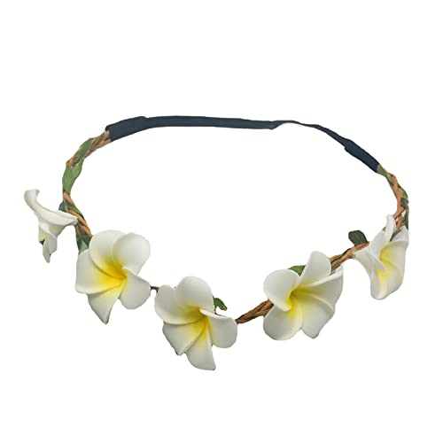 Plumeria Haarreif, Brautschmuck, Vintage-Stil, wunderschönes Haarband für Braut, Junggesellinnenabschied, künstliche Blume, Braut-Kopfschmuck von Mabta