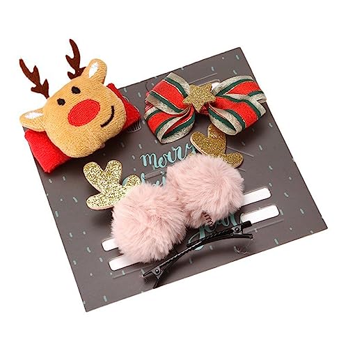 Weihnachts-Haarschmuck, Party-Haarnadeln, Haarspangen-Set, Klatschbühnenauftritte, Kopfbedeckung, Festival, Partyzubehör, Haarschmuck für Weihnachten, Haarnadel-Set für Kinder von Mabta