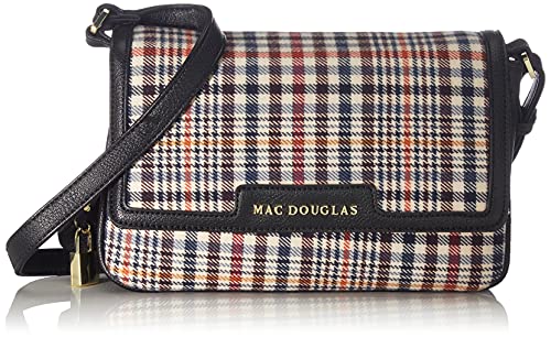 Mac Douglas Damen Prado-FANT-ECEN-M Stofftasche, Ecru-Schwarz von Mac Douglas