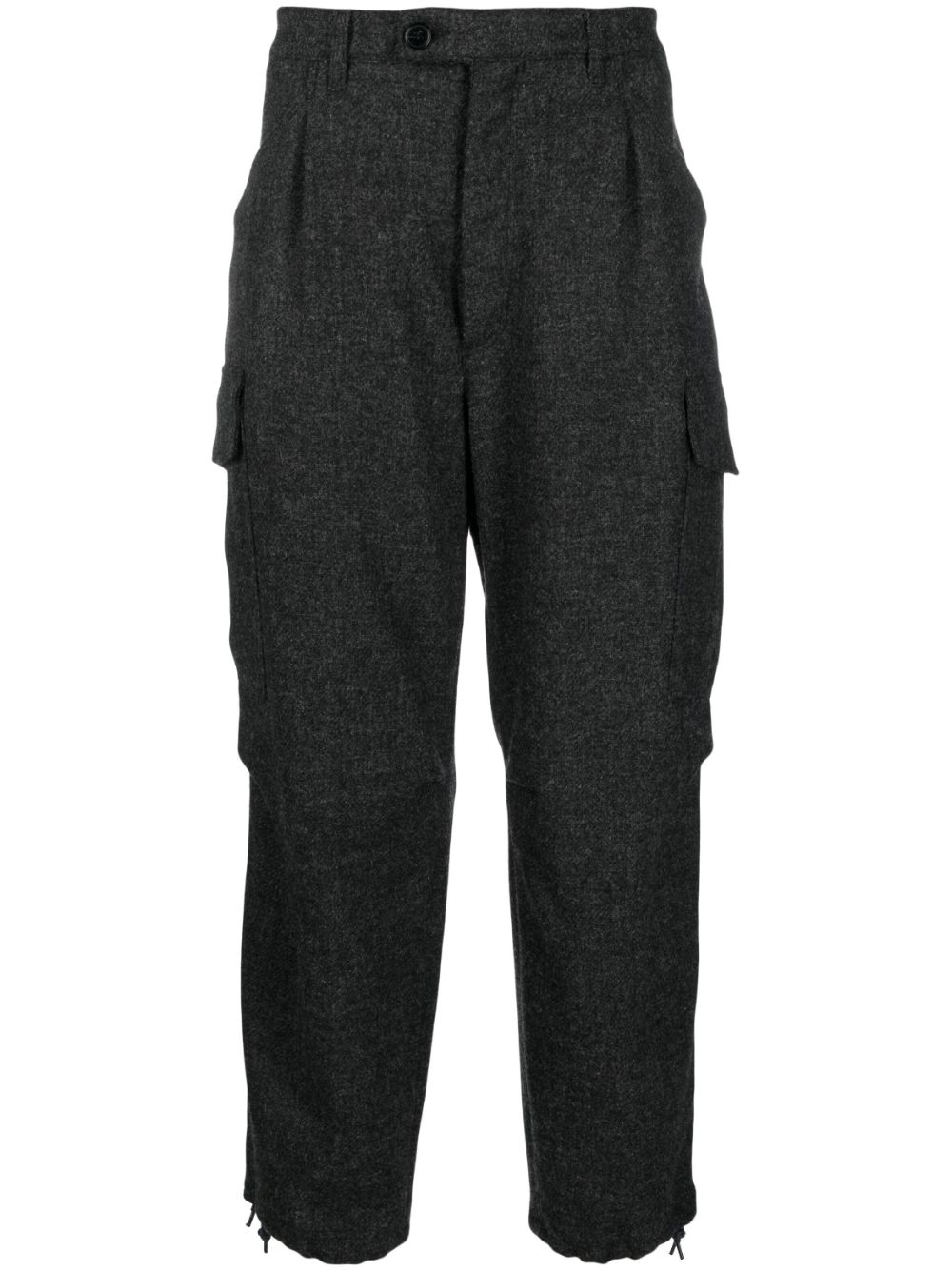 Mackintosh Klassische Cropped-Cargohose - Grau von Mackintosh