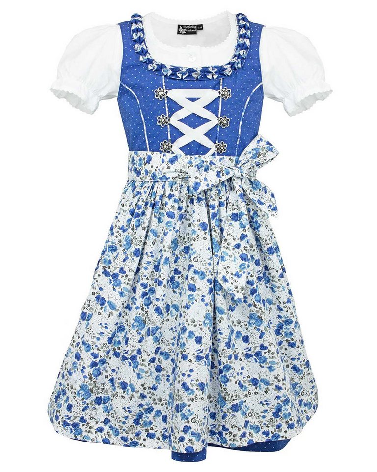 Maddox Dirndl Kinderdirndl 'Zillertal' 3-tlg., Blümchenmuster B von Maddox