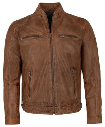 Maddox - Herren Lederjacke Lammnappa d´Cognac Größe 62 Maddox - Herren Lederjacke Lammnappa d´Cognac Größe 62 von Maddox
