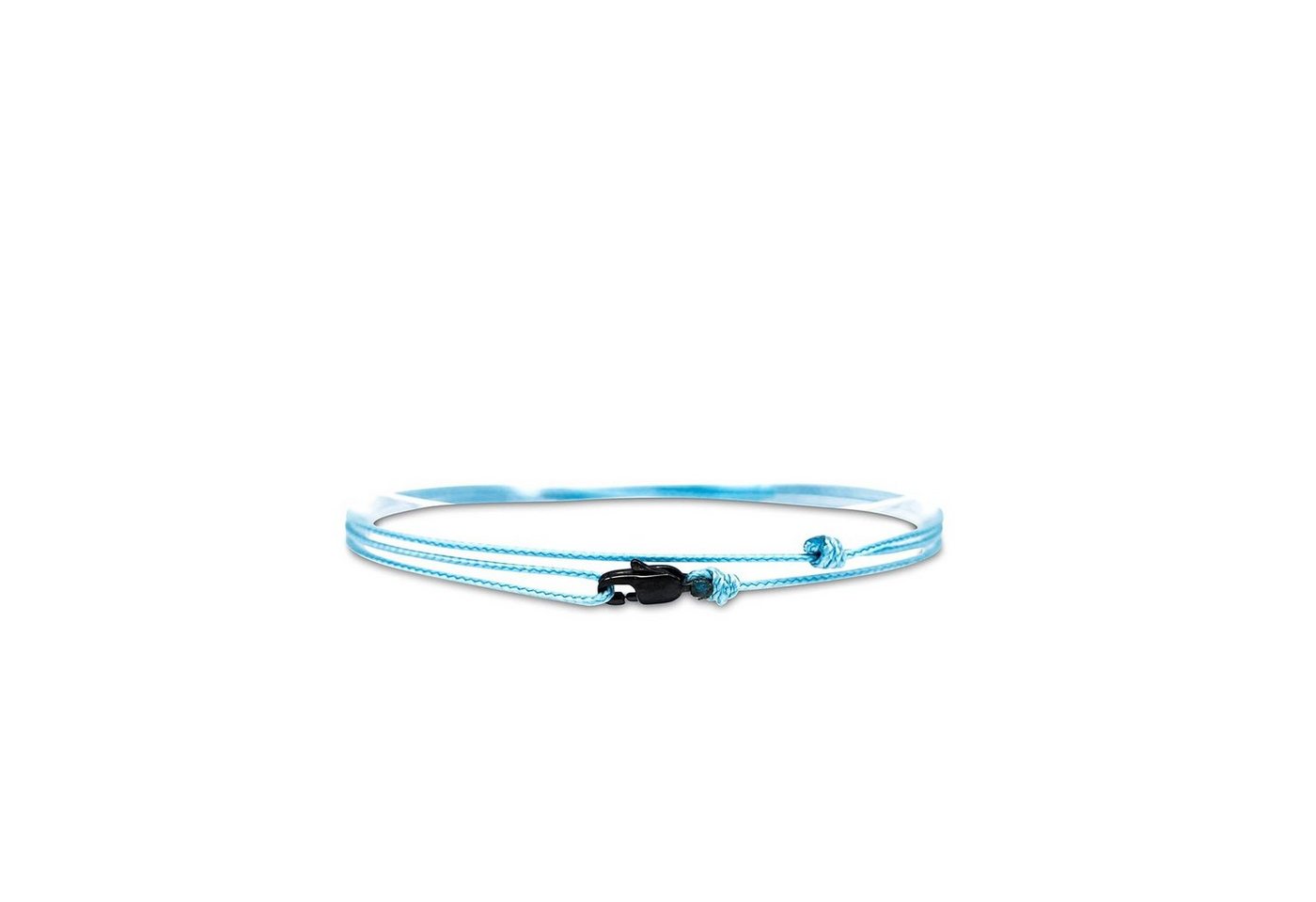 Made by Nami Wickelarmband Minimalistisches Armband mit Karabinerhaken Herren Armband Damen, Maritimes Armband Wasserfest & Verstellbar von Made by Nami