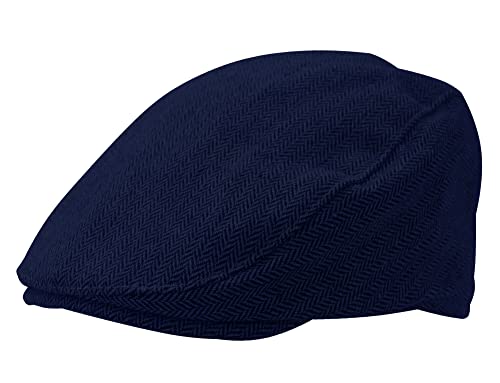 Maeau Schirmmütze Baby Jungen 0 12 Monate Schiebermütze Flach Neugeborene Blau Barett Cap Tweed Mütze Irish Zeitungsjunge Kappe Newsboy Kleinkinder Mädchen Gatsby Cap Flatcap Baumwolle Baskenmütze von Maeau