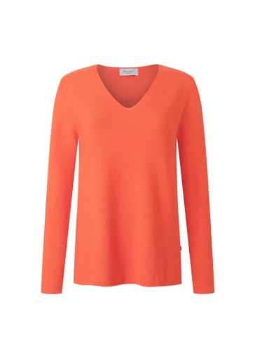 Maerz Damen V-Ausschnitt 1/1 Arm Pullover, Bright Sunset, 40 von Maerz