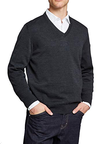 Maerz Herren 490490 Pullover, Grau (Anthrazit 591), 60 von Maerz