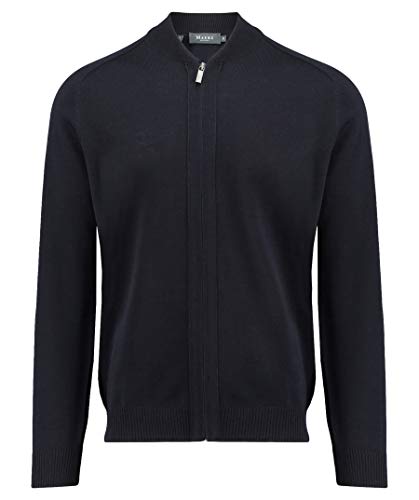 Maerz Herren Gebreid vest Strickjacke, Blau (Navy 399), 58 EU von Maerz