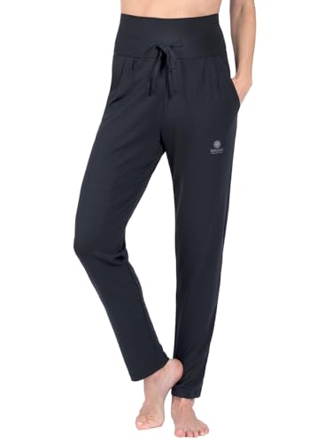 Magadi Yogahose Susan Schwarz aus Naturmaterial S Magadi Yogahose Susan Schwarz aus Naturmaterial S von Magadi