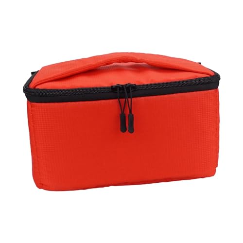 MagiDeal Angelrolle Tasche Angelrolle Fall Schutzhülle Abdeckung Handtasche Aufbewahrungstasche Angelgerät Organizer Baitcastingrolle, Rot von MagiDeal