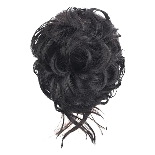 MagiDeal Friseur-Greifclip, bequemes elastisches Haarteilband, langer Bart, Kugelkopf für Mädchen und Frauen, Kugelkopf, für mehr Duttvolumen, schwarz von MagiDeal