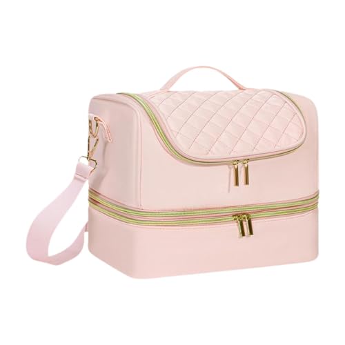 MagiDeal Nagellack-Tragetasche, Fingernagellack-Reise-Organizer, wasserdicht, tragbare 2-stöckige Handtasche für Lippenstift, Parfüm, Outdoor, Rosa MagiDeal Nagellack-Tragetasche, Fingernagellack-Reise-Organizer, wasserdicht, tragbare 2-stöckige Handtasche für Lippenstift, Parfüm, Outdoor, Rosa von MagiDeal
