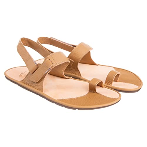 Magical Shoes Damen Sandalen Barfuß Frauen Schuhe Barefoot für Sommer mit Nullabsatz Leder AURORA Flache Sandaletten Barfussschuhe Damensandalen Barfusssandalen Größen von 36EU-43EU von Magical Shoes