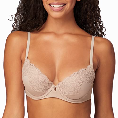 Maidenform Damen Comfort Devotion Dm1195 Bügel BH, Evening Blush, 85C von Maidenform