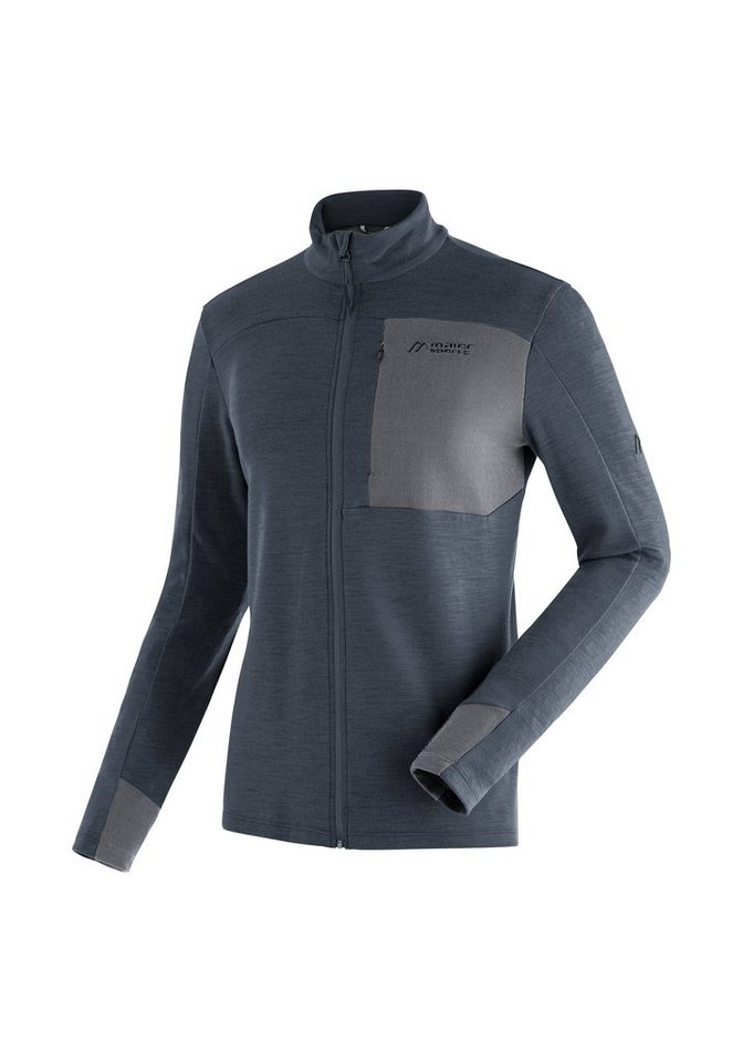 Maier Sports Funktionsshirt Skutvik M Midlayer-Jacke für Herren, ideal für Ski-Touren von Maier Sports