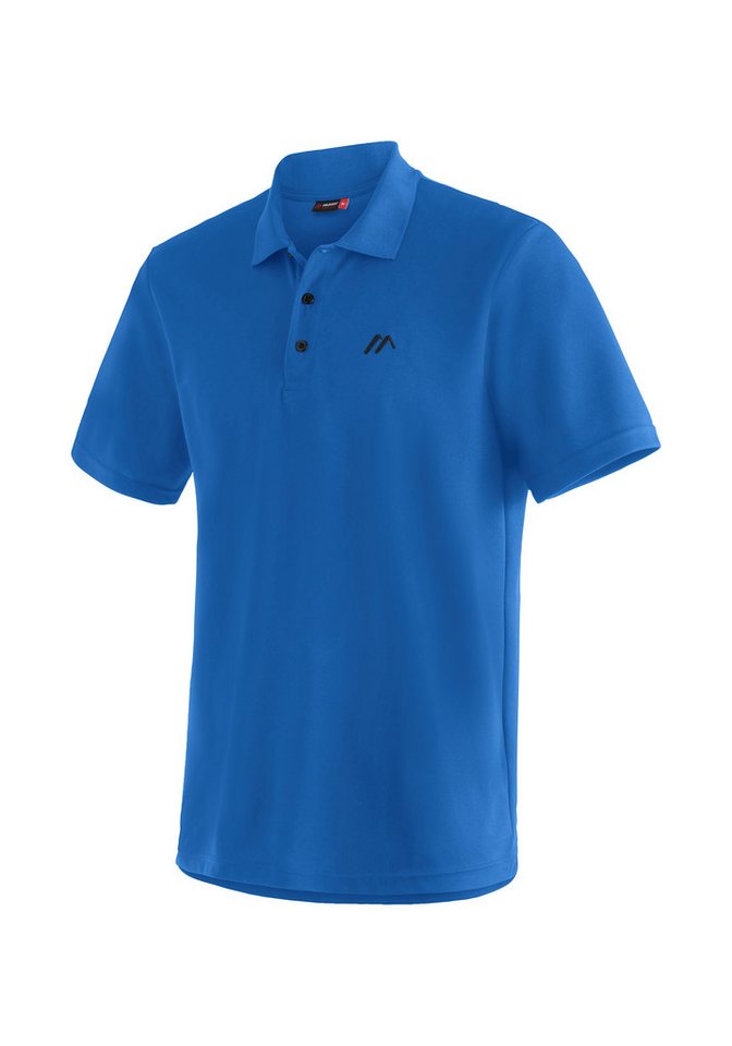 Maier Sports Funktionsshirt Ulrich Herren Wandershirt, bequemes Polo-Shirt für Wandern und Freizeit von Maier Sports