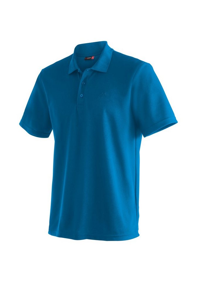 Maier Sports Funktionsshirt Ulrich Herren Wandershirt, bequemes Polo-Shirt für Wandern und Freizeit von Maier Sports