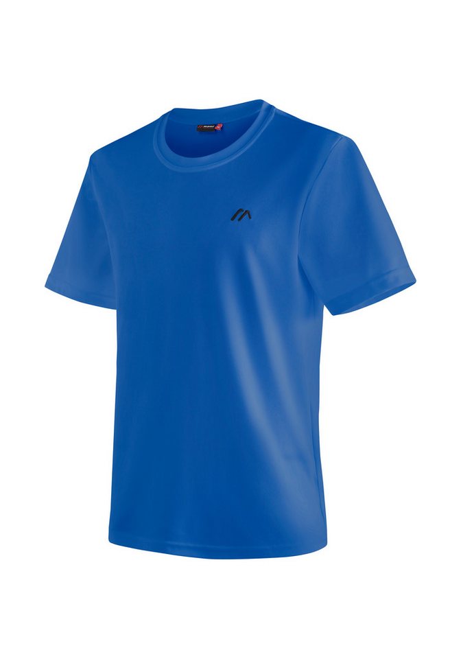 Maier Sports Funktionsshirt Walter Herren T-Shirt, rundhals pique Outdoorshirt, schnelltrocknend von Maier Sports