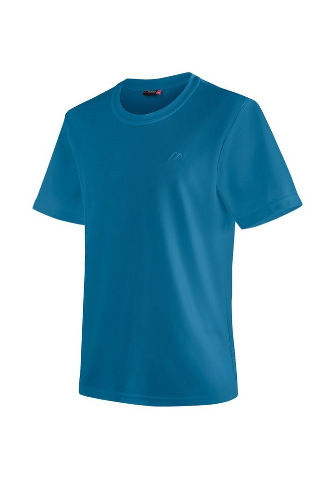 Maier Sports Funktionsshirt Walter Herren T-Shirt, rundhals pique Outdoorshirt, schnelltrocknend von Maier Sports